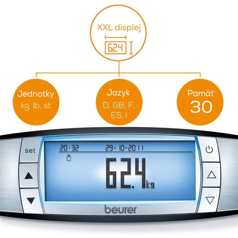 Váha osobná diagnostická BEURER BF 105