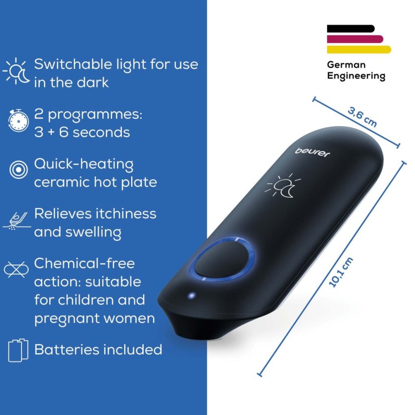 Prístroj na liečenie uštipnutí hmyzom BEURER BR 90
