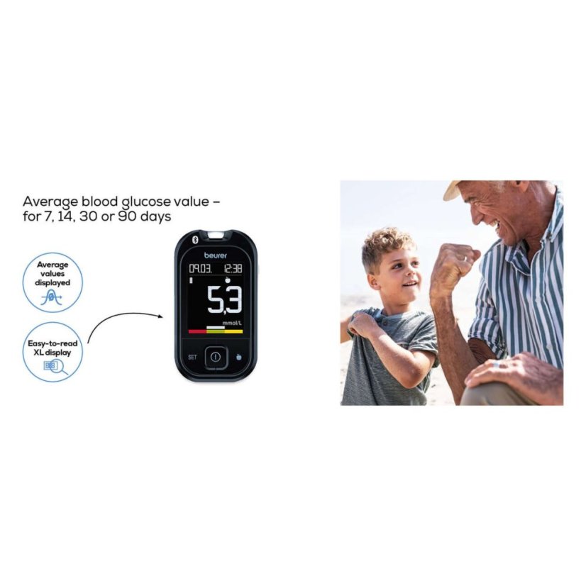 Glukomer BEURER GL 49 mmol/L