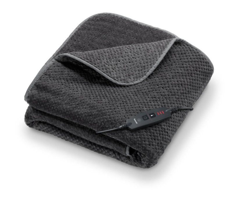 Vyhrievacia deka BEURER HD 65 Dark Grey
