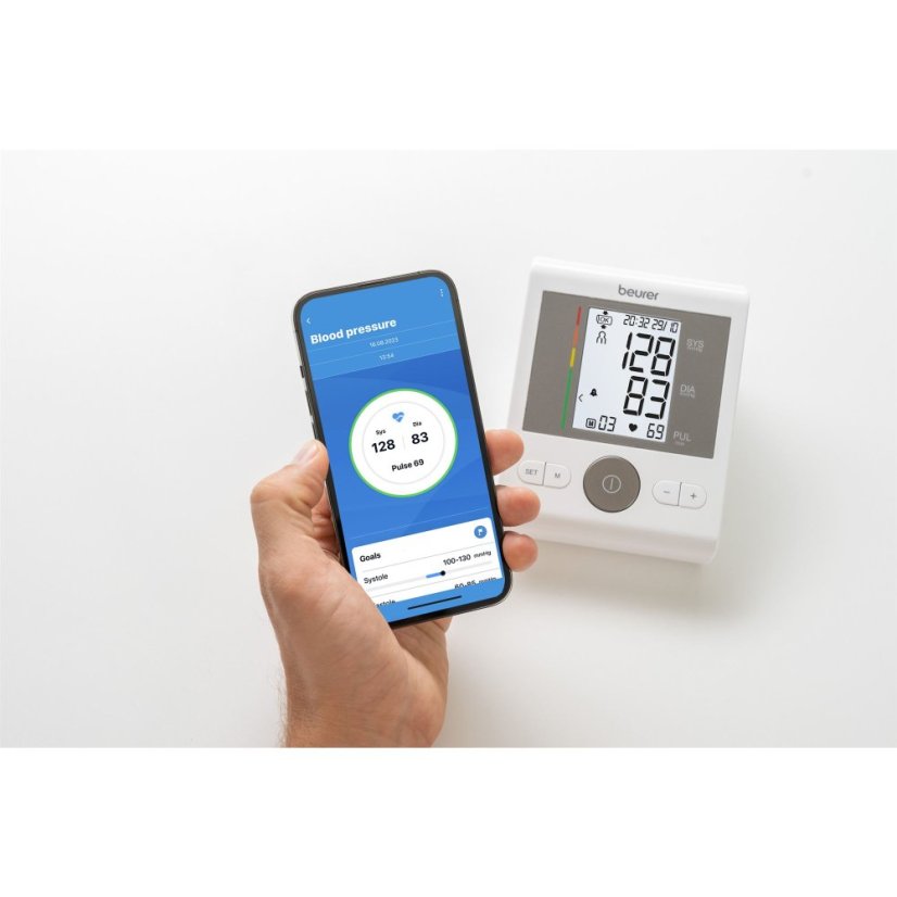 Tlakomer BEURER BM 28 so sieťovým adaptérom