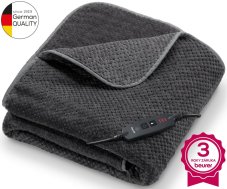 Vyhrievacia deka BEURER HD 65 Dark Grey