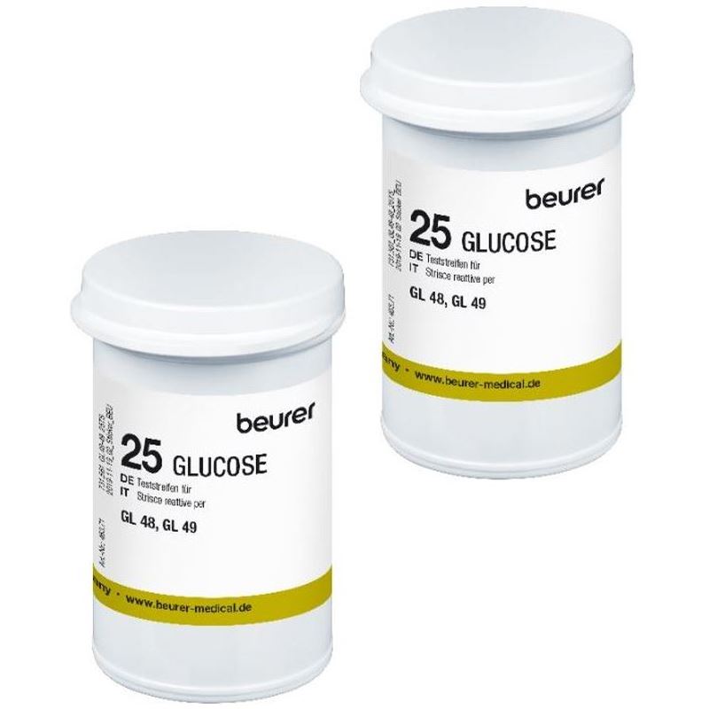 Testovacie prúžky pre glukomery BEURER GL 48, GL 49