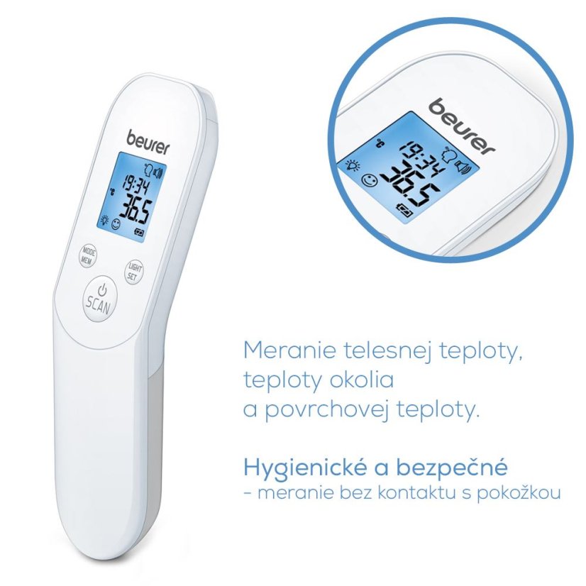 Bezkontaktný teplomer BEURER FT 85