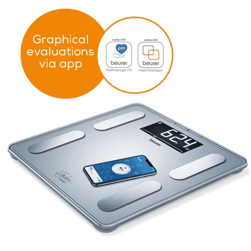 Osobná diagnostická váha BEURER BF 405 Silver