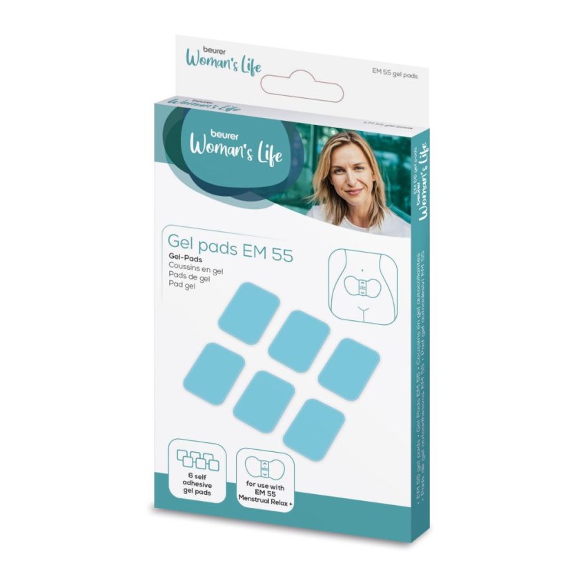 Náhradné gélové vankúšiky pre BEURER EM 55