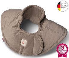 Vyhrievacia podložka na ramená BEURER HK 165 Huggy Smokey taupe
