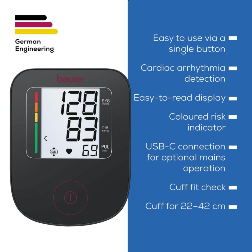 Ramenný tlakomer BEURER BM 23 (limitovaná edícia25)