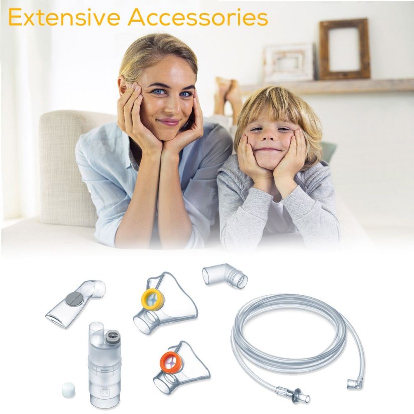 Detský inhalátor BEURER IH 26 + náhradná sada príslušenstva zadarmo