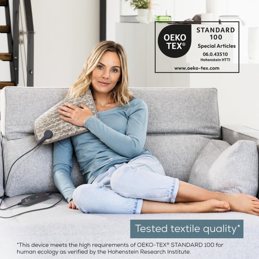 Vyhrievacia podložka BEURER HK 126 XXL Nordic Taupe