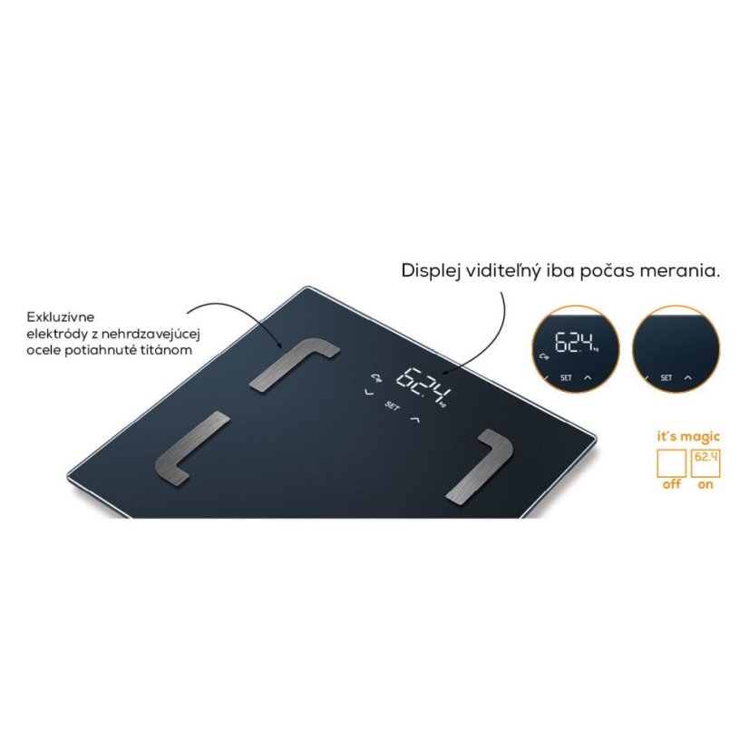 Diagnostická osobná váha BEURER BF 880 WIFI