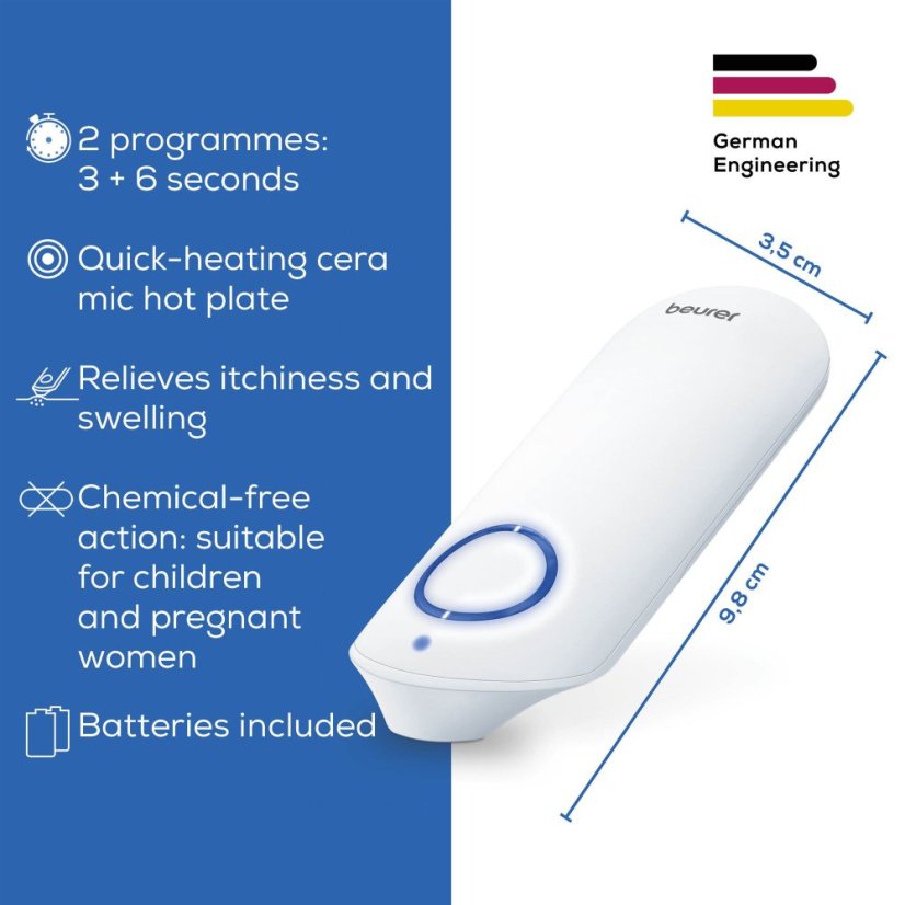 Prístroj na liečenie uštipnutí hmyzom BEURER BR 60