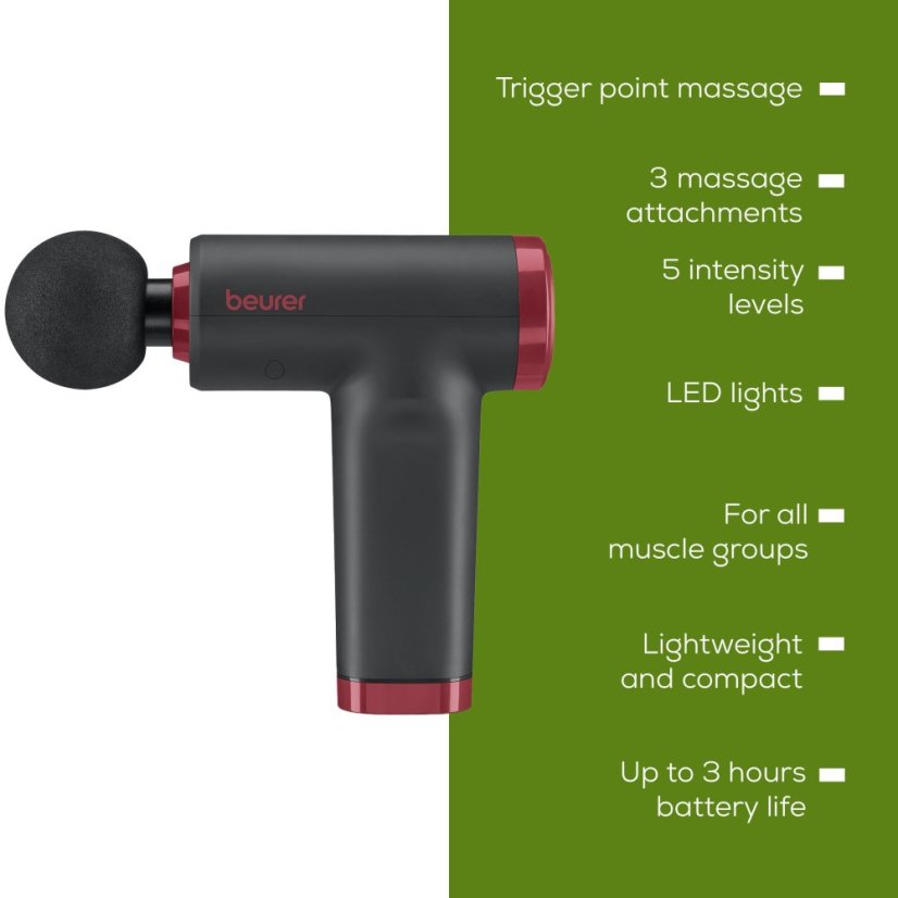 Masážna pištoľ BEURER MG 89 CompactPower (limitovaná edícia25)