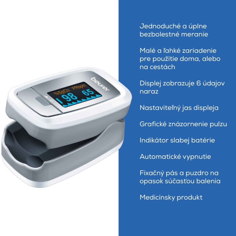 Pulzný oxymeter BEURER PO 30