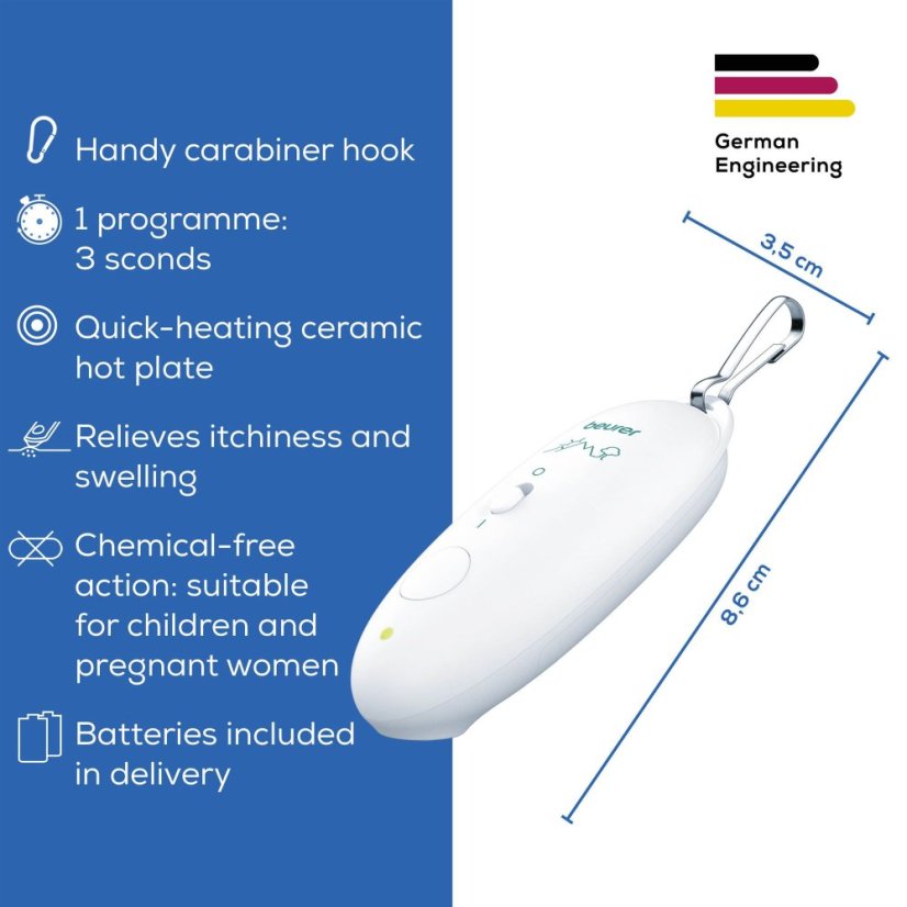 Prístroj na liečenie uštipnutí hmyzom BEURER BR 10