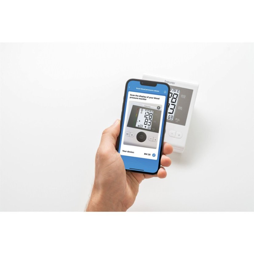 Tlakomer BEURER BM 28 so sieťovým adaptérom